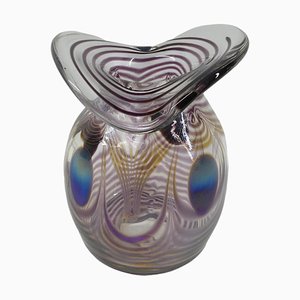 Studio Art Glass Vase by Eisch, 1987