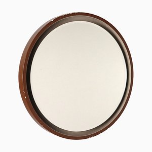 Wall Mirror in Lacquered Wood, Italy, 1970s