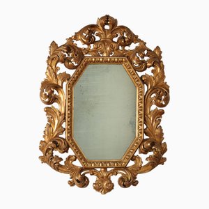 Specchio barocco in legno, Italia, XX secolo