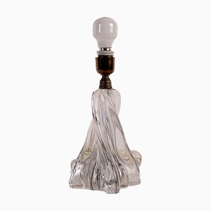 Torchon Tischlampe aus Baccarat Kristall, Frankreich, 1900er