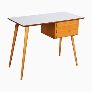 Beech Desk with Formica Top, 1950s