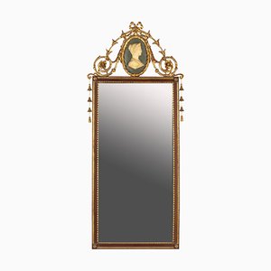 Early 20th Century Neoclassical Style Mahogany Mirror