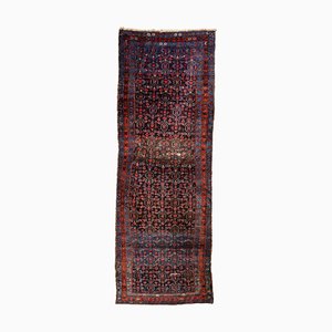 Tappeto Malayer antico fatto a mano in cotone e lana