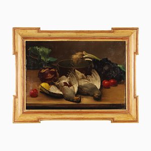 Frantisek Zikmund, Naturaleza muerta, siglo XX, óleo sobre lienzo, Enmarcado