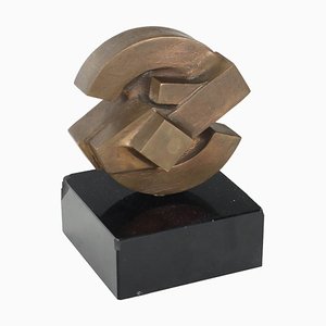 Giò Pomodoro, Escultura, siglo XX, Mármol sobre base de piedra