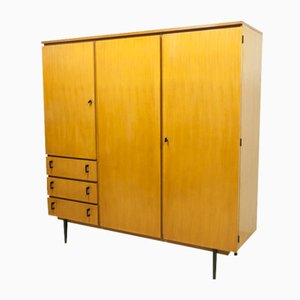 Mueble vintage de madera atribuido a André Simard, años 50