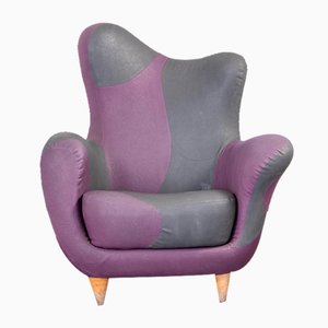 Alessandra Armchair in Javier Mariscal Leather by Moroso