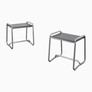 Hocker von Giuseppe Pagano, 1930er, 2er Set