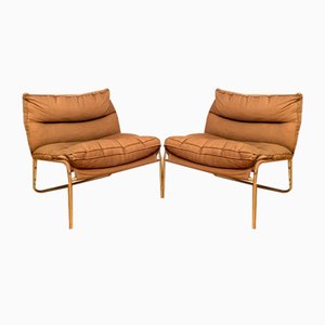 Armchairs attributed to Gillis Lundgren for Ikea, Sweden, 1970s, Set of 2
