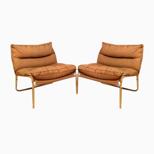 Gillis Lundgren zugeschriebene Armlehnstühle für Ikea, Schweden, 1970er, 2er Set