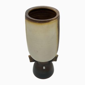 Vaso grande in ceramica di Jussi Ceramics Åland, anni '70