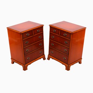 Armoires en Merisier de Heldense, Angleterre, 1970s, Set de 2