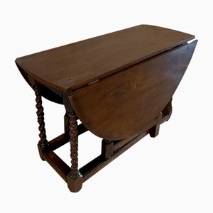 Antique 17th Century Oak Gateleg Table, 1680s