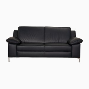 Blue Leather 3-Seater Sofa from Mondo
