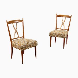 Beech Dining Chairs, 1960s, Set of 2
