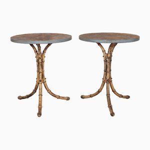 French Bistro Tables, 1920s, Set of 2