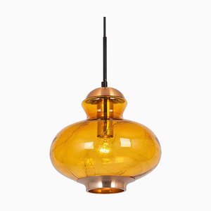 Lámpara colgante de Murano pequeña atribuida a Doria, Alemania, años 70