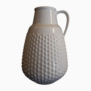 Vintage Keramikvase mit Griff von Jasba, 1970er