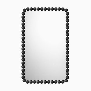 Specchio rettangolare piccolo Gioiello nero di Nika Zupanc