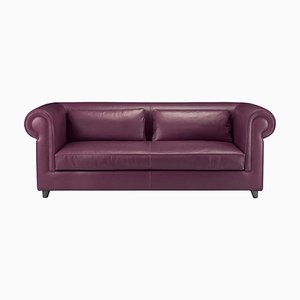 Portofino Two-Seater Purple Sofa by Stefano Giovannoni