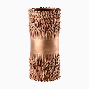 Jack Fruit Bronze Vase by Campana Brothers