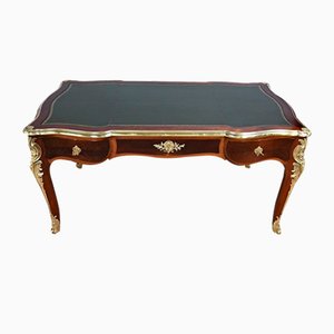 Louis XV Style Mahogany Ceremonial Desk, Early 20th Century