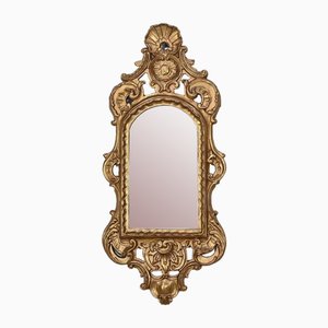 Miroir Louis XV en Bois Doré, Fin 19ème Siècle