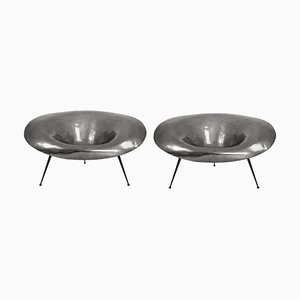 Set of Chrome Nido Chair by Imperfettolab