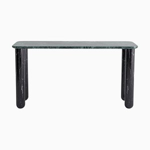 Small Green and Black Marble Sunday Dining Table by Jean-Baptiste Souletie