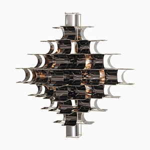 Black Cassiope Lighting by Max and Sebastien Sauze