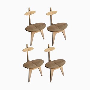 Chaises Feuille par Eloi Schultz, Set de 4