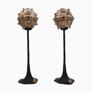 Primus Small Candlesticks by Emanuele Colombi, Set of 2