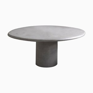 Mesa Beton Ciré pequeña Ronde