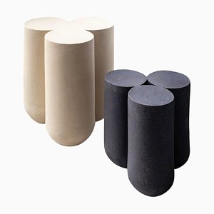 Tables d'Appoint Clay Moor par Lisa Allegra, Set de 2