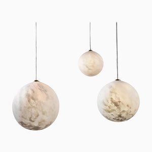 Hanging Lights Planets by Ludovic Clément Darmont, Set of 3