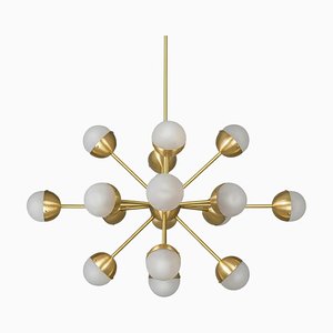 Molecule Spark Oval 17 Hanging Light by Schwung
