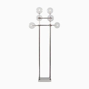 Soap 6 Polished Nickel Floor Lamp by Schwung