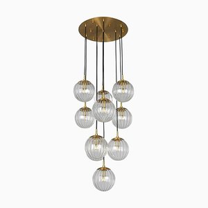 Lampadario Globe Cluster 10 di Schwung