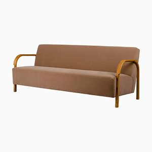 DAW/Mohair & McNutt Arch Three-Seater Sofa by Mazo Design