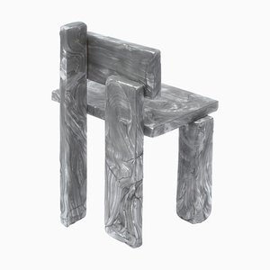 Mother of Pearl Finish Chair by Marten and Joost