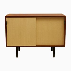 Mueble Seagrass de dos puertas atribuido a Florence Knoll Bassett para Knoll International, años 60