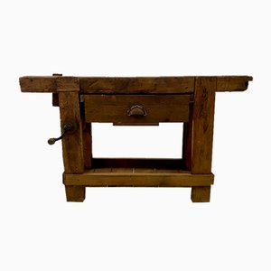 Rustic French Console Table, 1890s