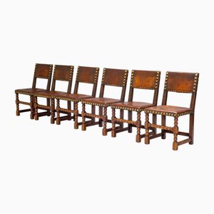 Dining Chairs, 1930, Set of 6