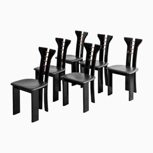 Stühle von Pierre Cardin für Roche Bobois, 1980er, 6er Set