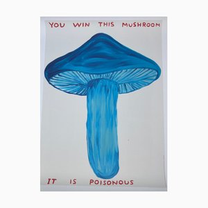 David Shrigley, Vous avez gagné ce champignon, Impression lithographique