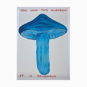 David Shrigley, You Won This Mushroom, Lithographic Print