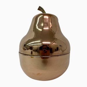 Vintage Raymor Pear Shaped Copper Champagne and Wine Cooler, Italy, 1970s