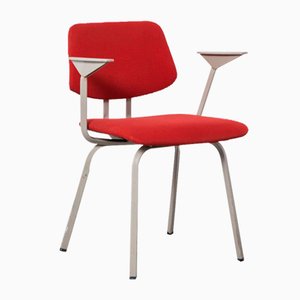 Roter Ahrend Stuhl von Friso Kramer für Ahrend De Cirkel zugeschrieben, 1970er