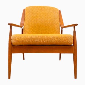 Poltrona Scandart Mid-Century in teak, anni '60