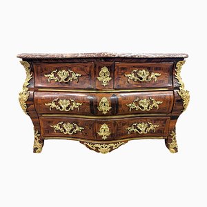 Commode Tombeau Regency en Marqueterie